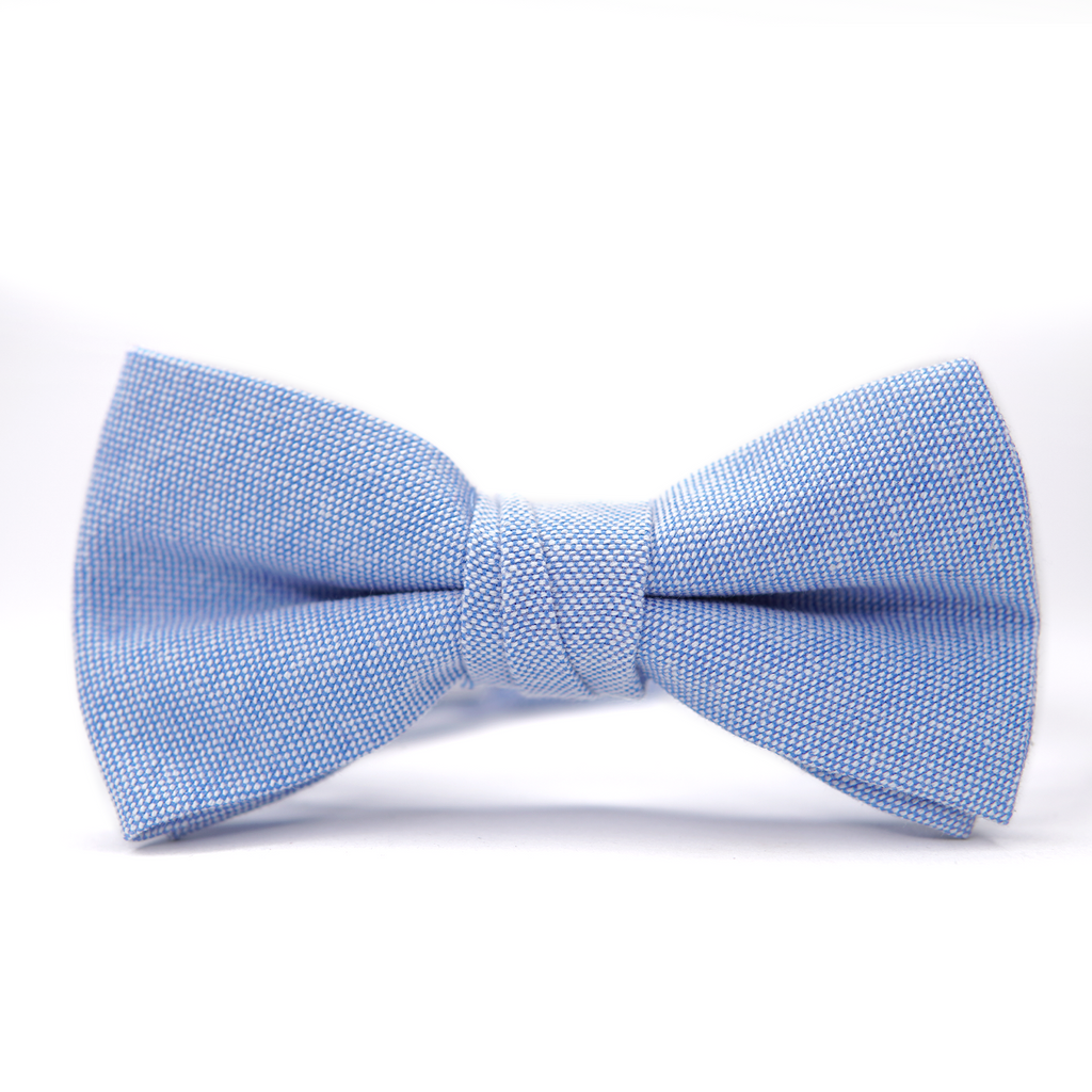 Sky Blue Bow Tie for Boys