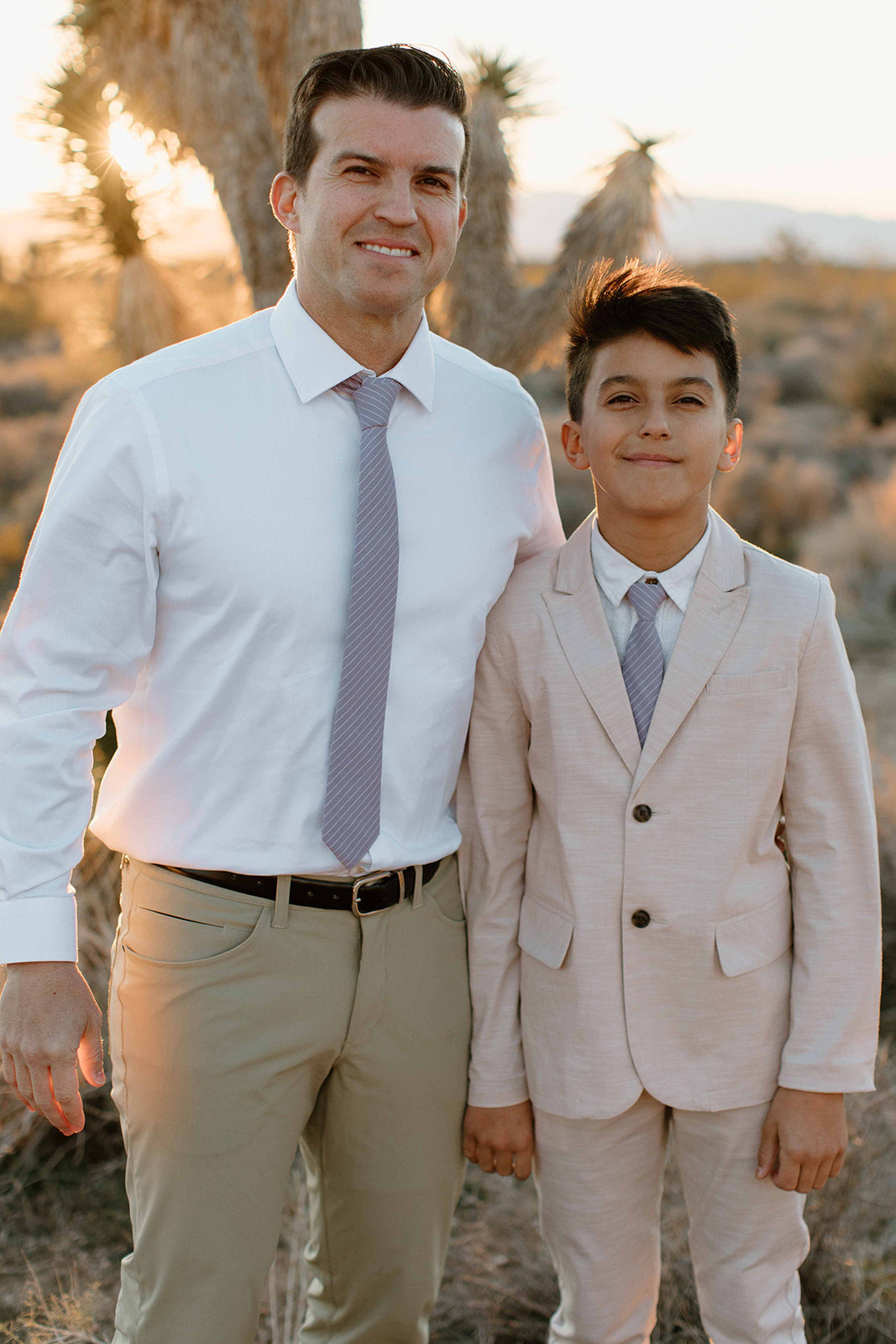 Lavender Boys Tie