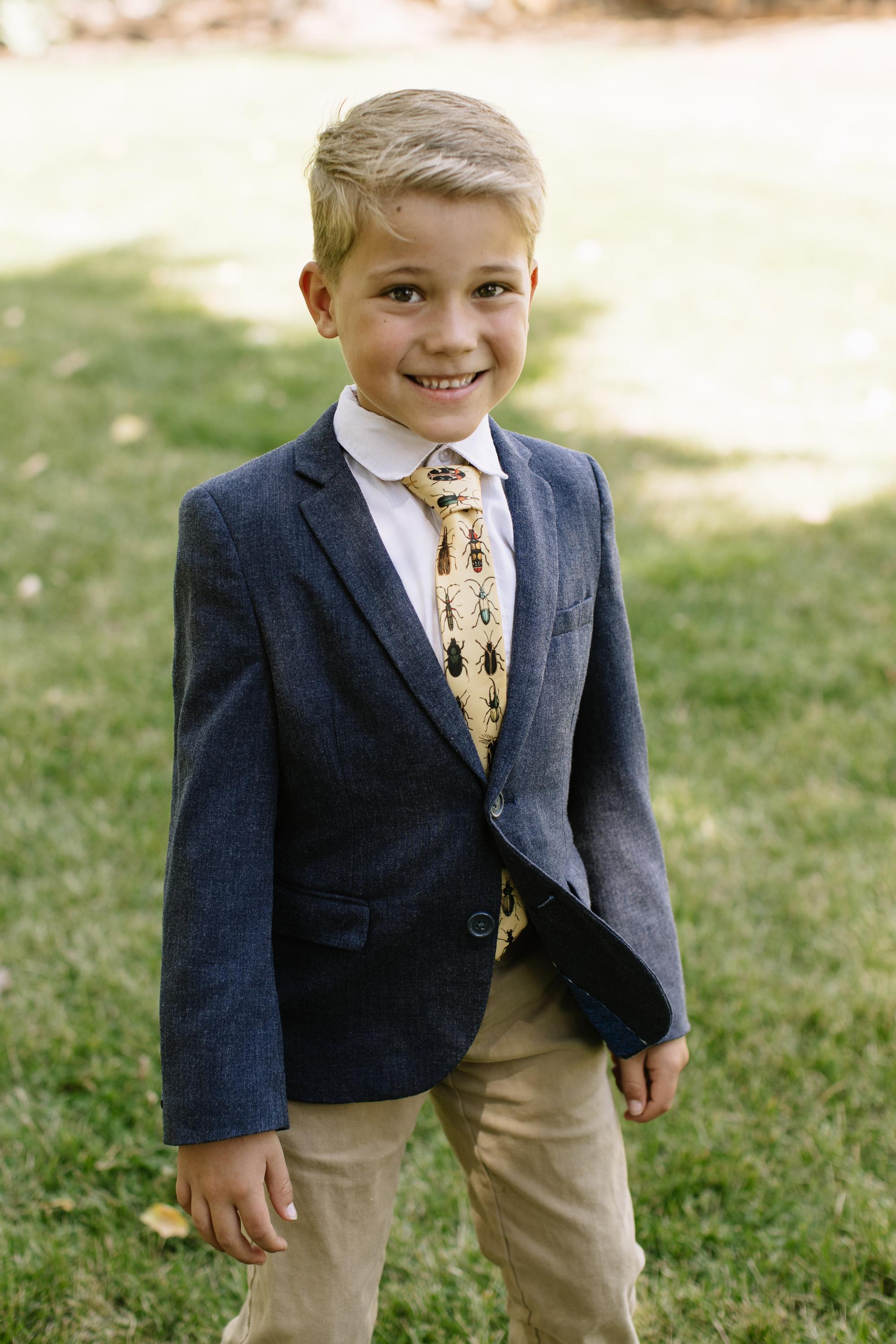 Bug Collection Boys Tie