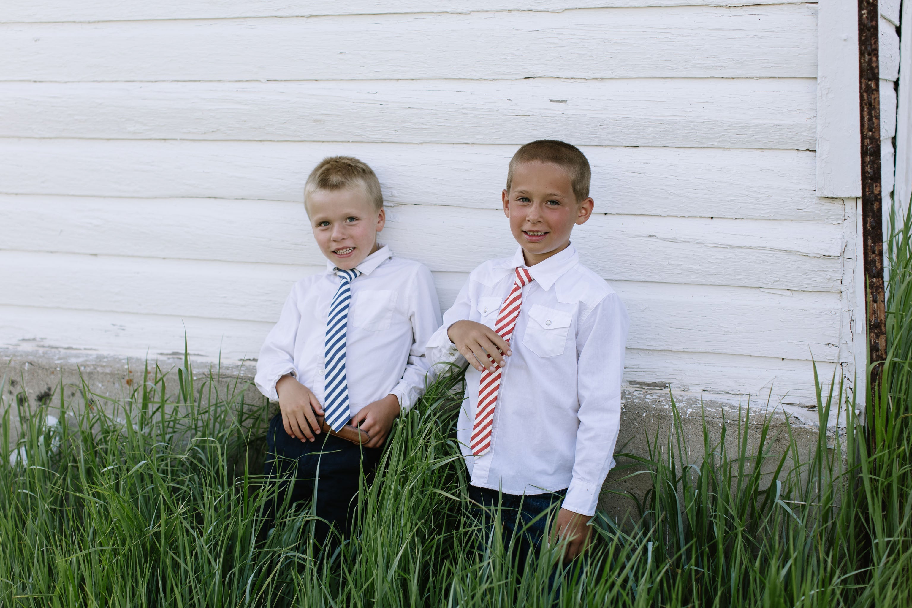 Captain Stripe Boys Tie