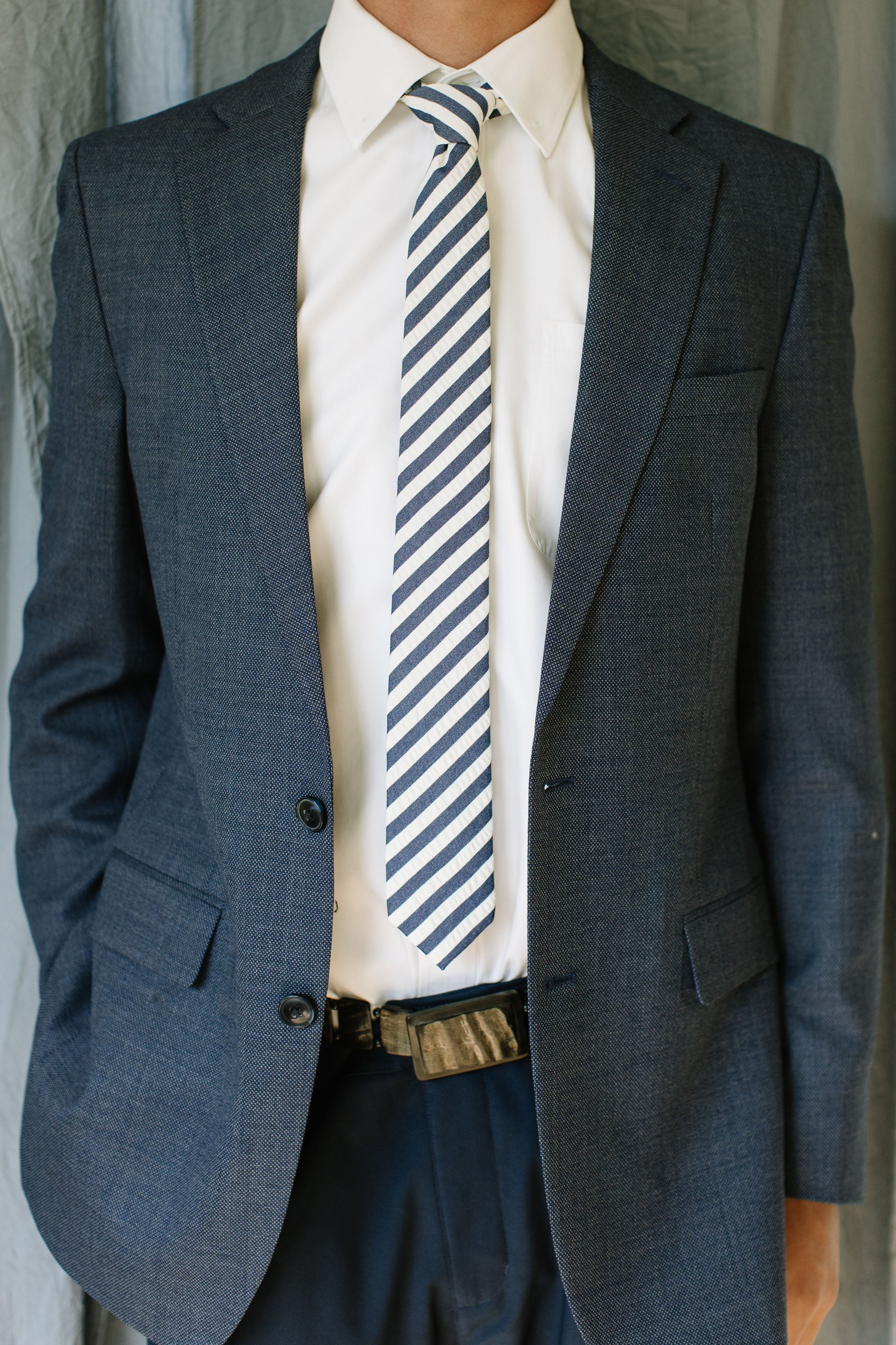 Captain Stripe Men's Tie