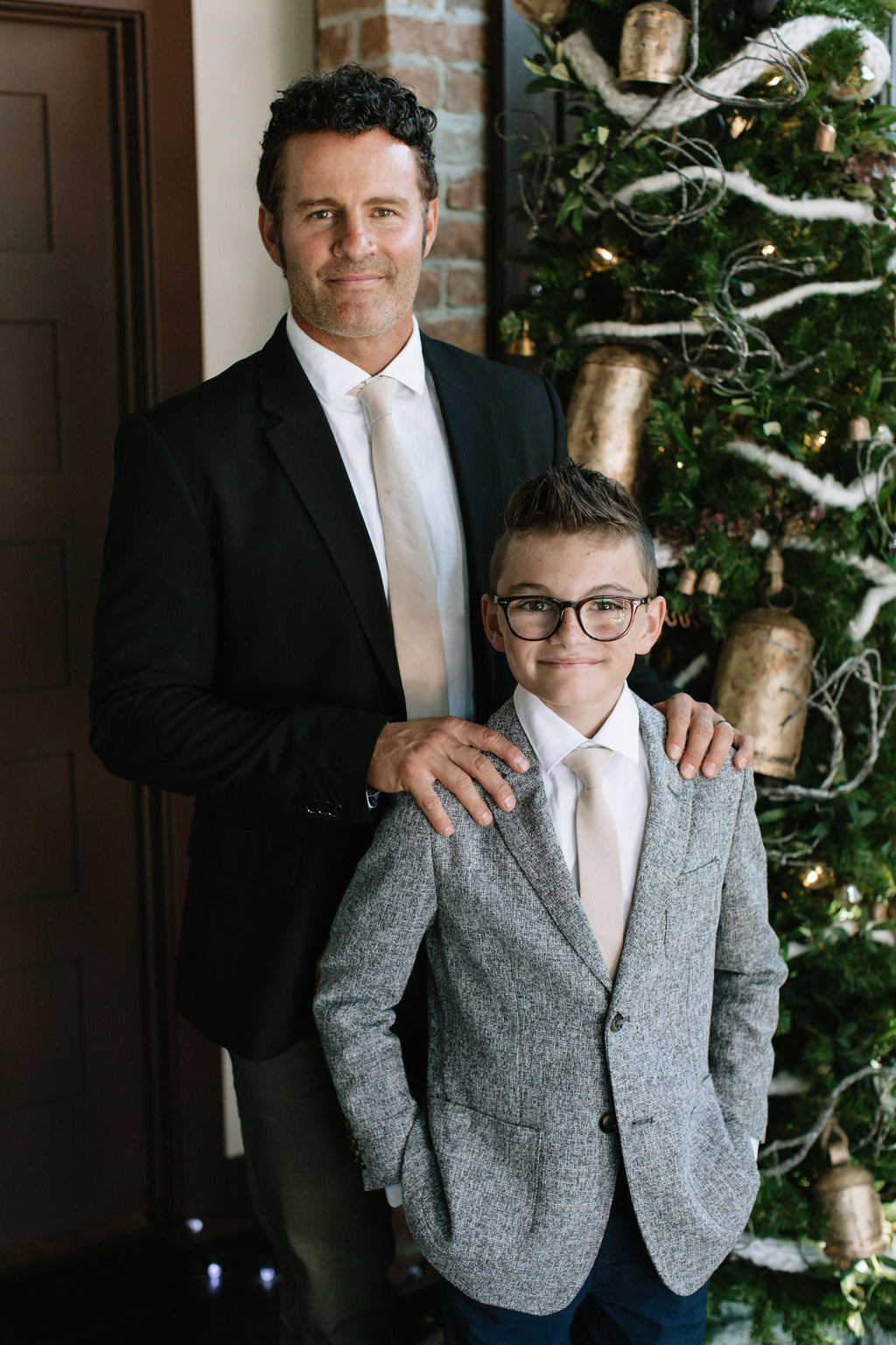 Champagne Men's Tie