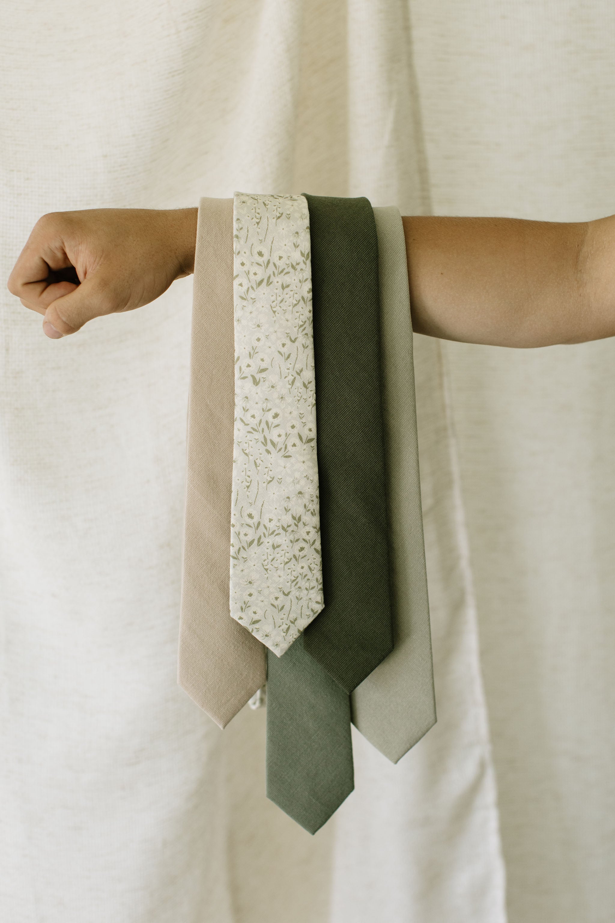 Champagne Men's Tie