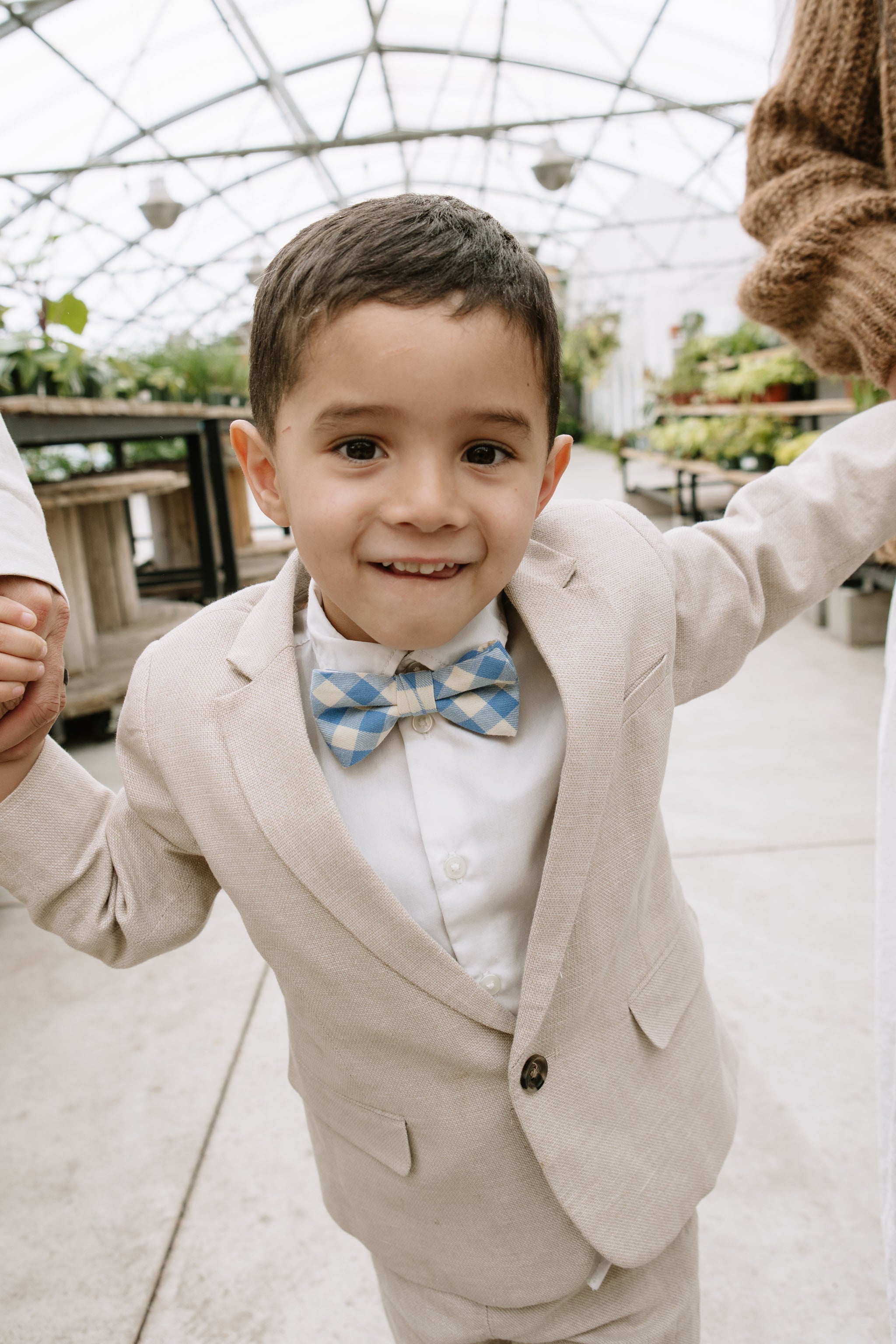 Daybreak Plaid Bow Tie for Boys