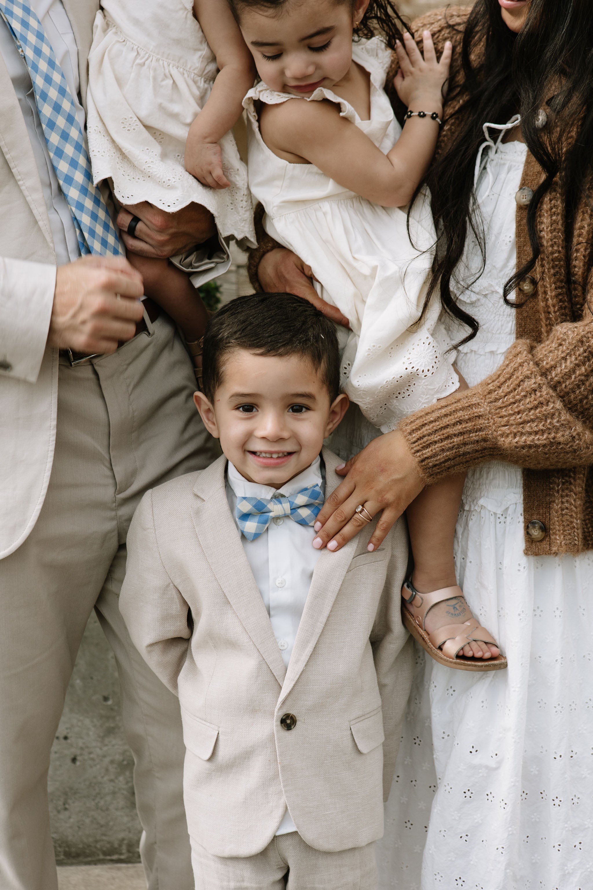 Daybreak Plaid Bow Tie for Boys