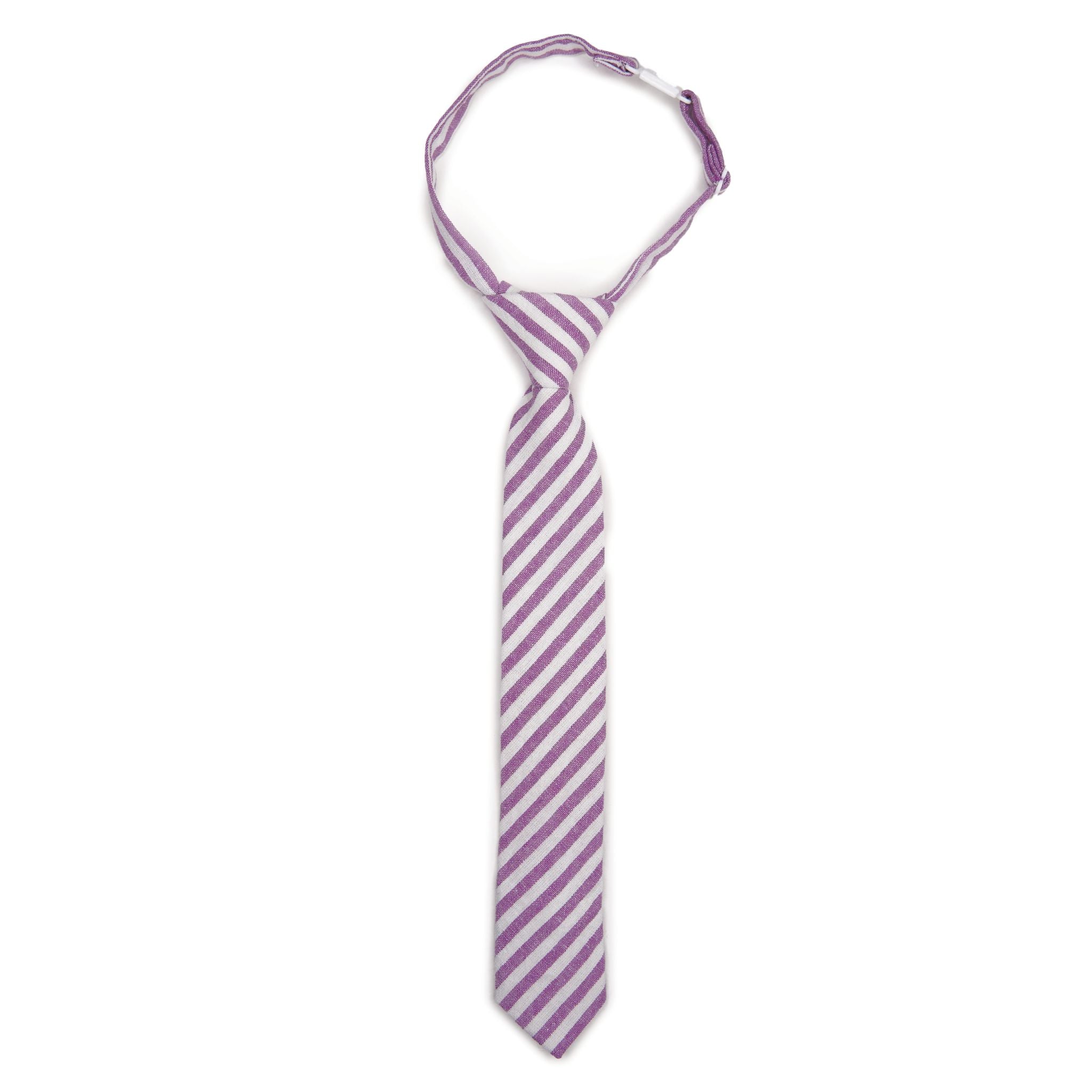 Iris Stripe Boys Tie