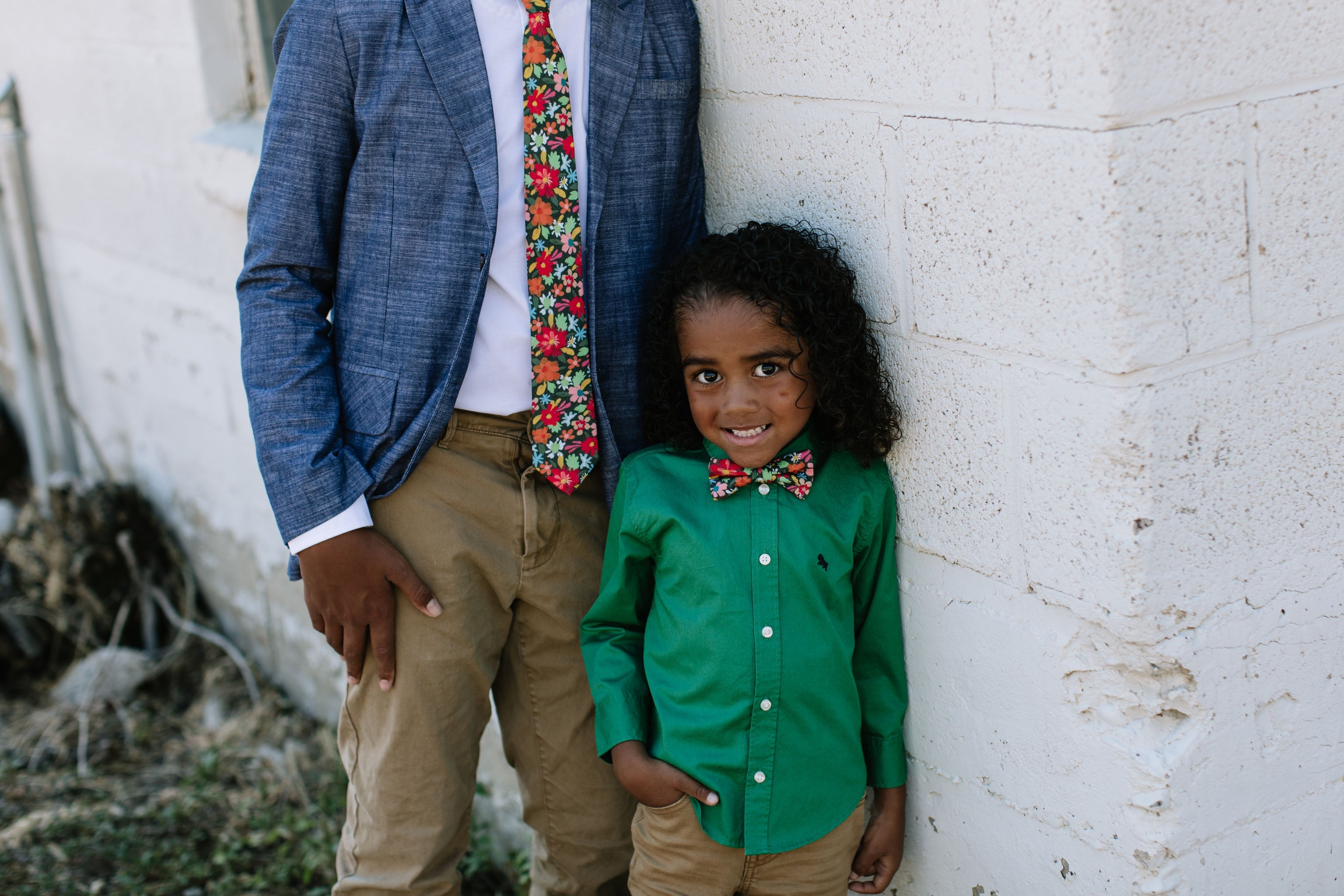 Jolly Floral Boys Tie