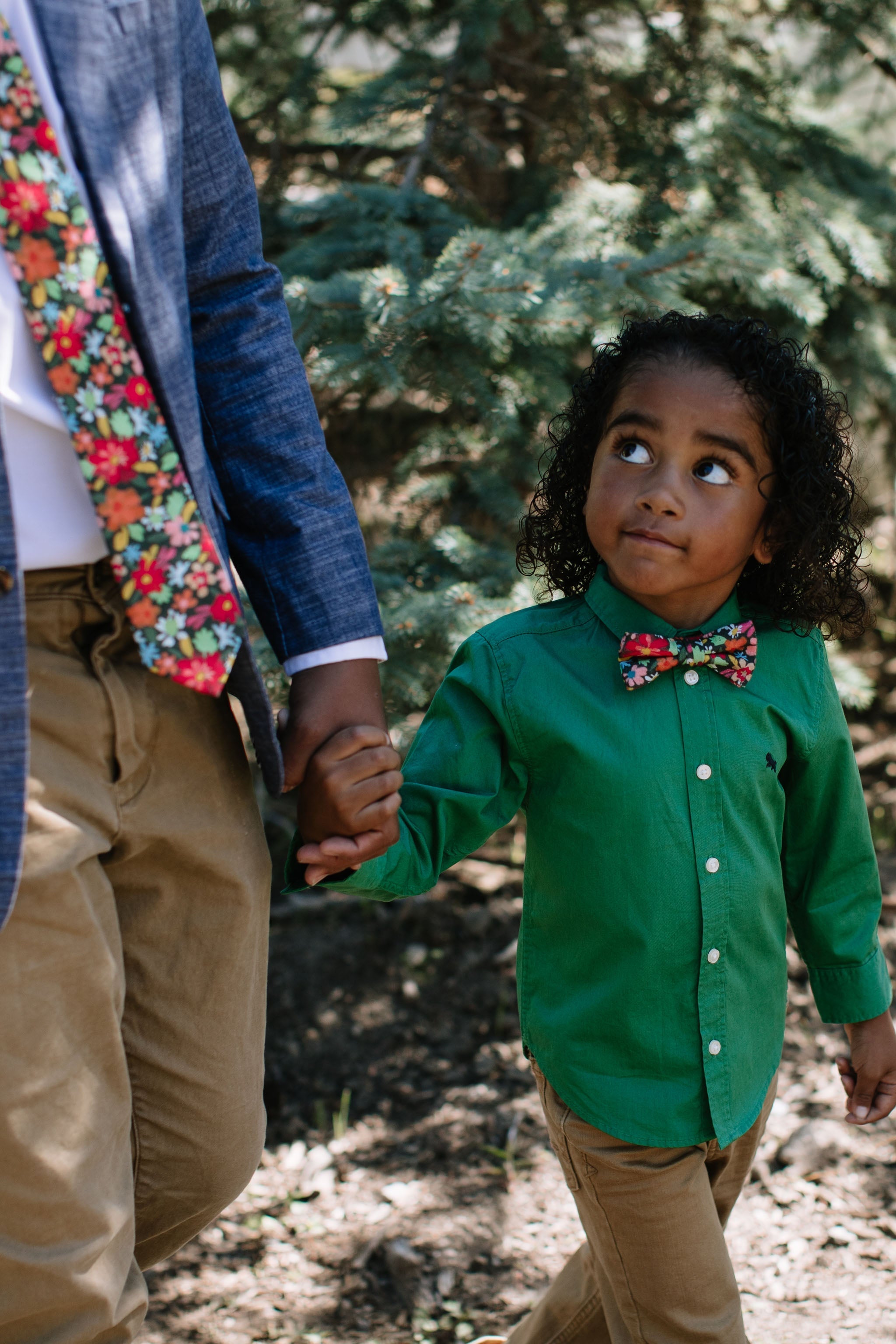Jolly Floral Boys Tie