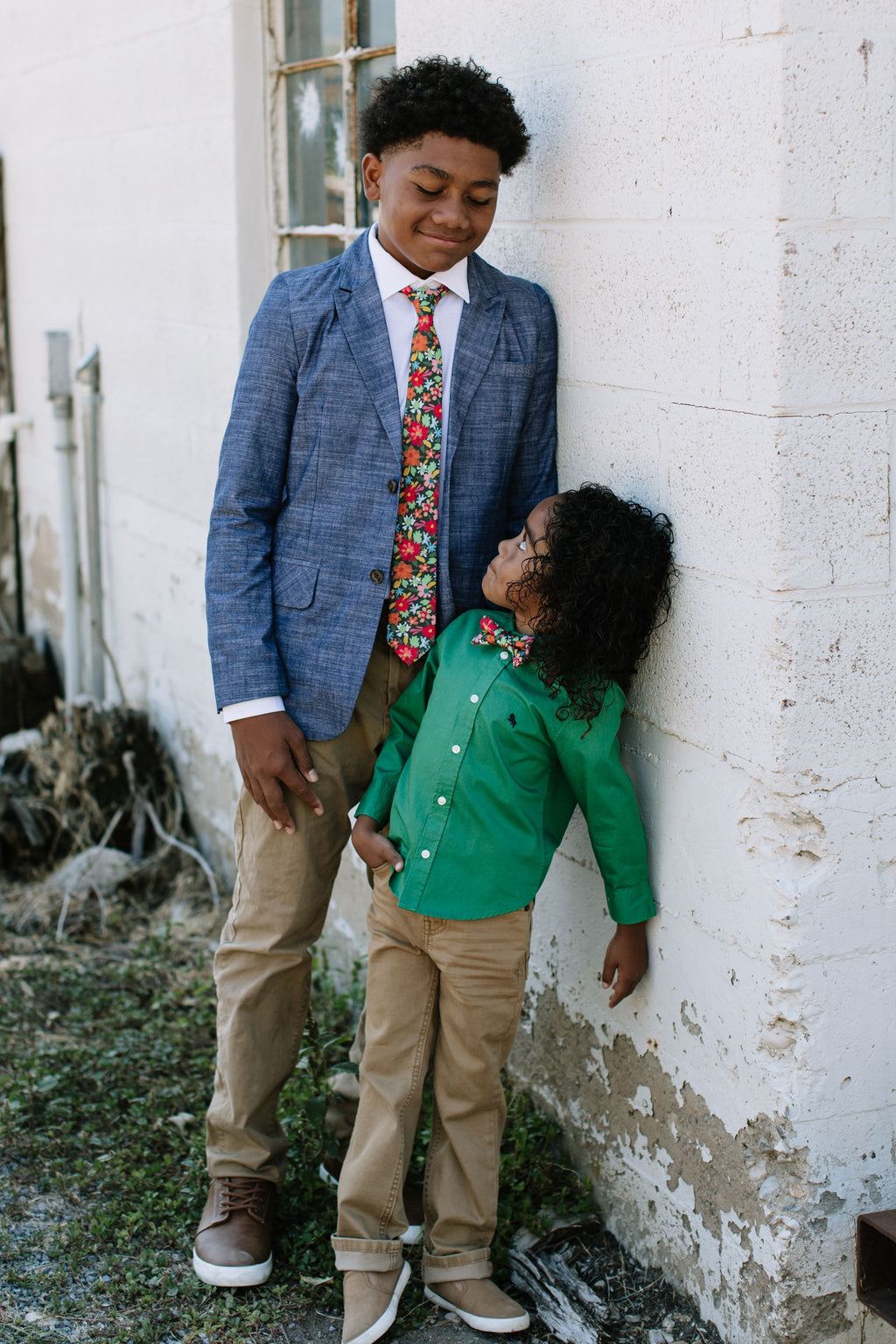Jolly Floral Boys Tie