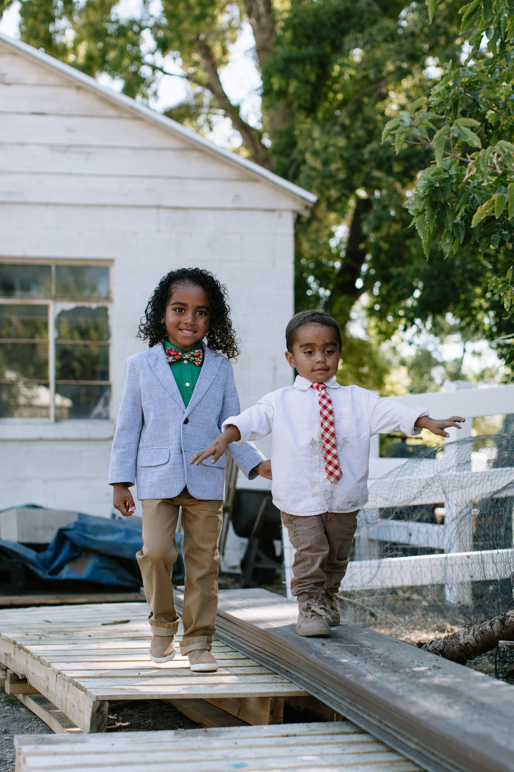 Jolly Floral Boys Tie