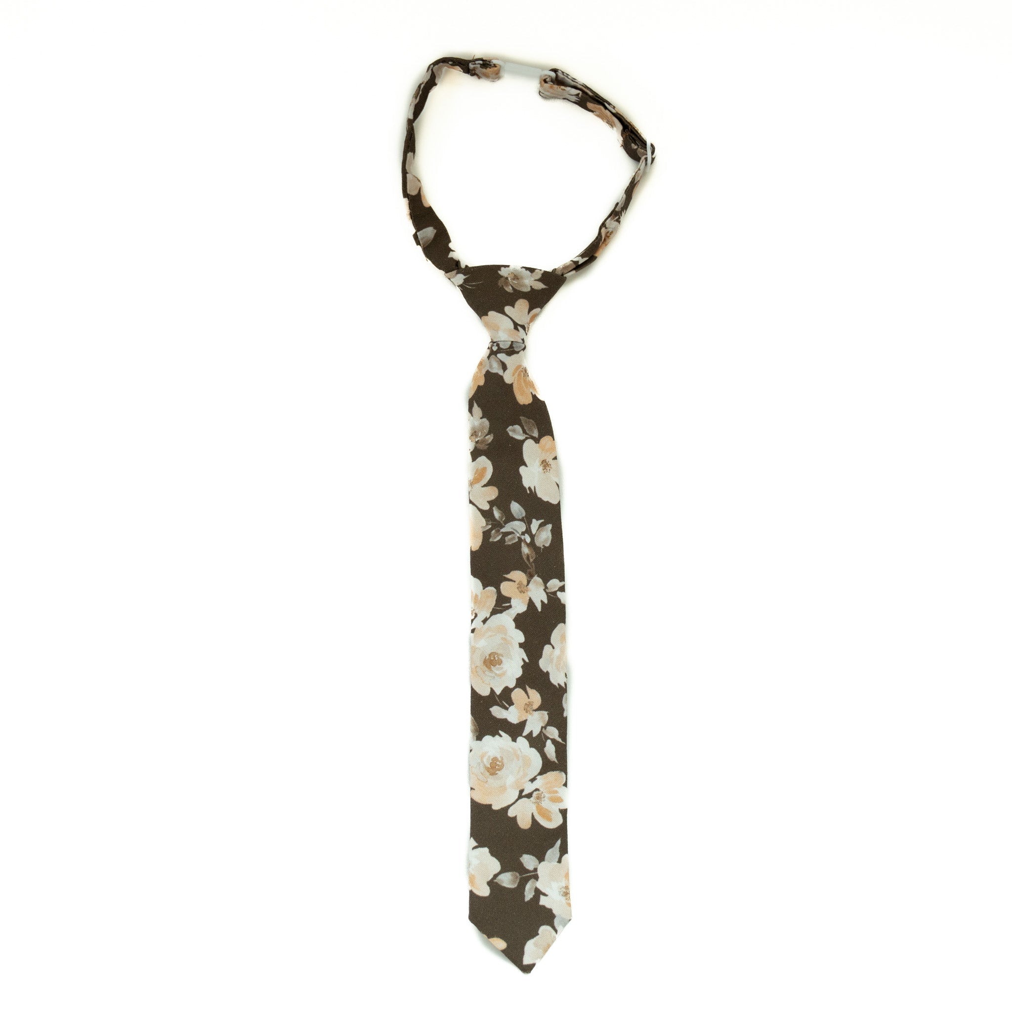 Magnolia Floral Boys Tie
