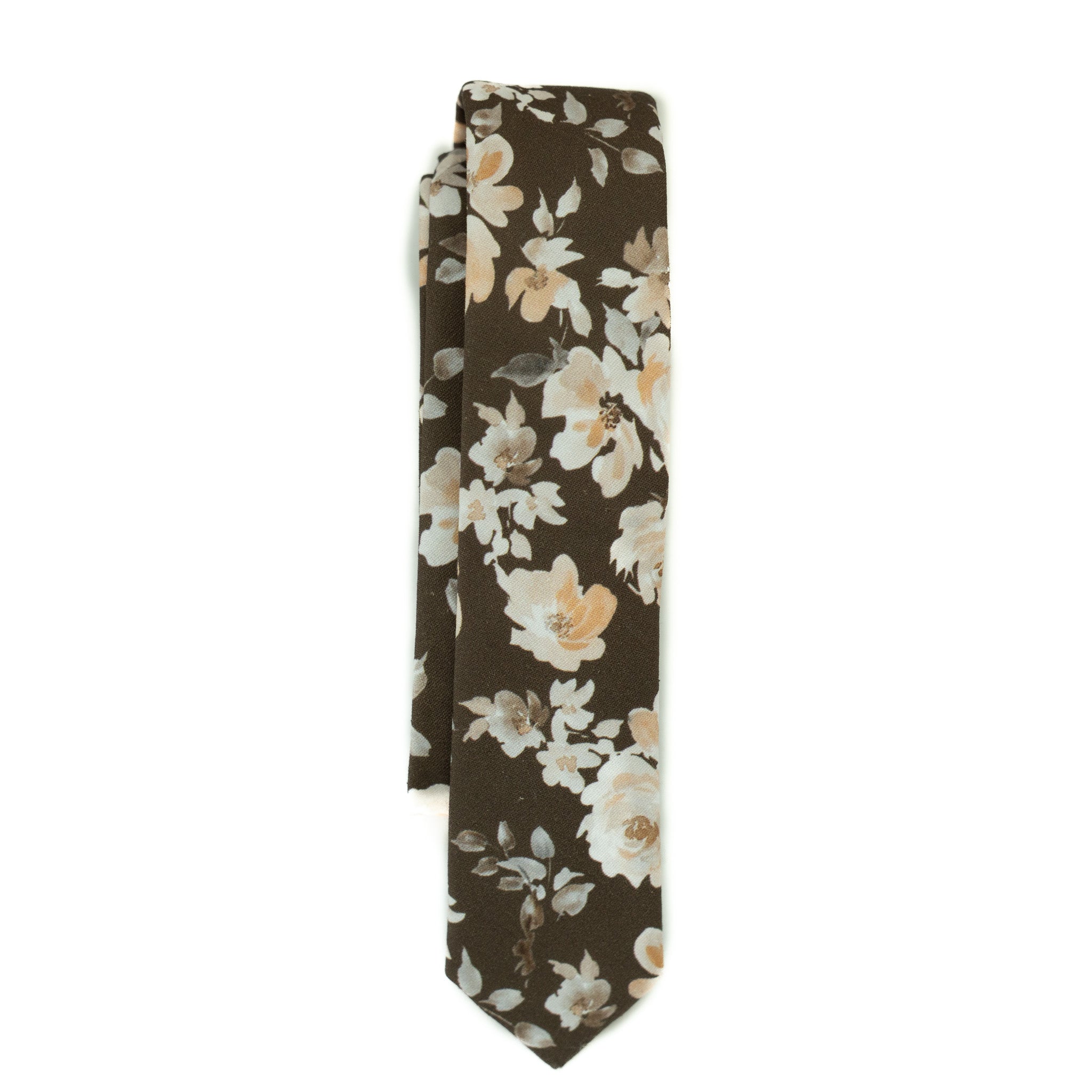 Magnolia Floral Youth Tie