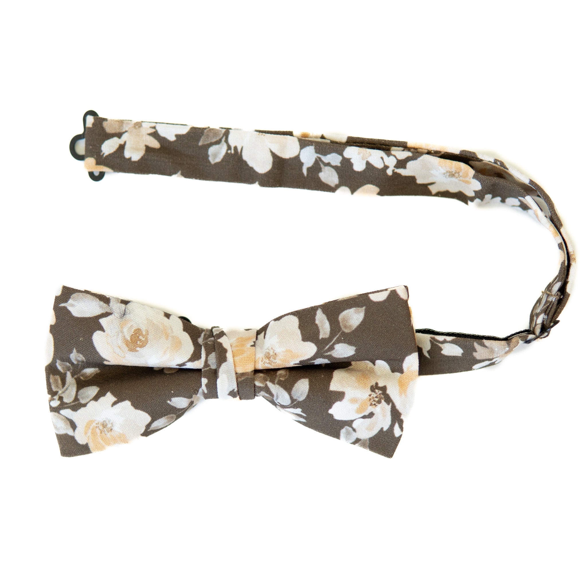 Magnolia Floral Men's Pre-tied Bow Tie