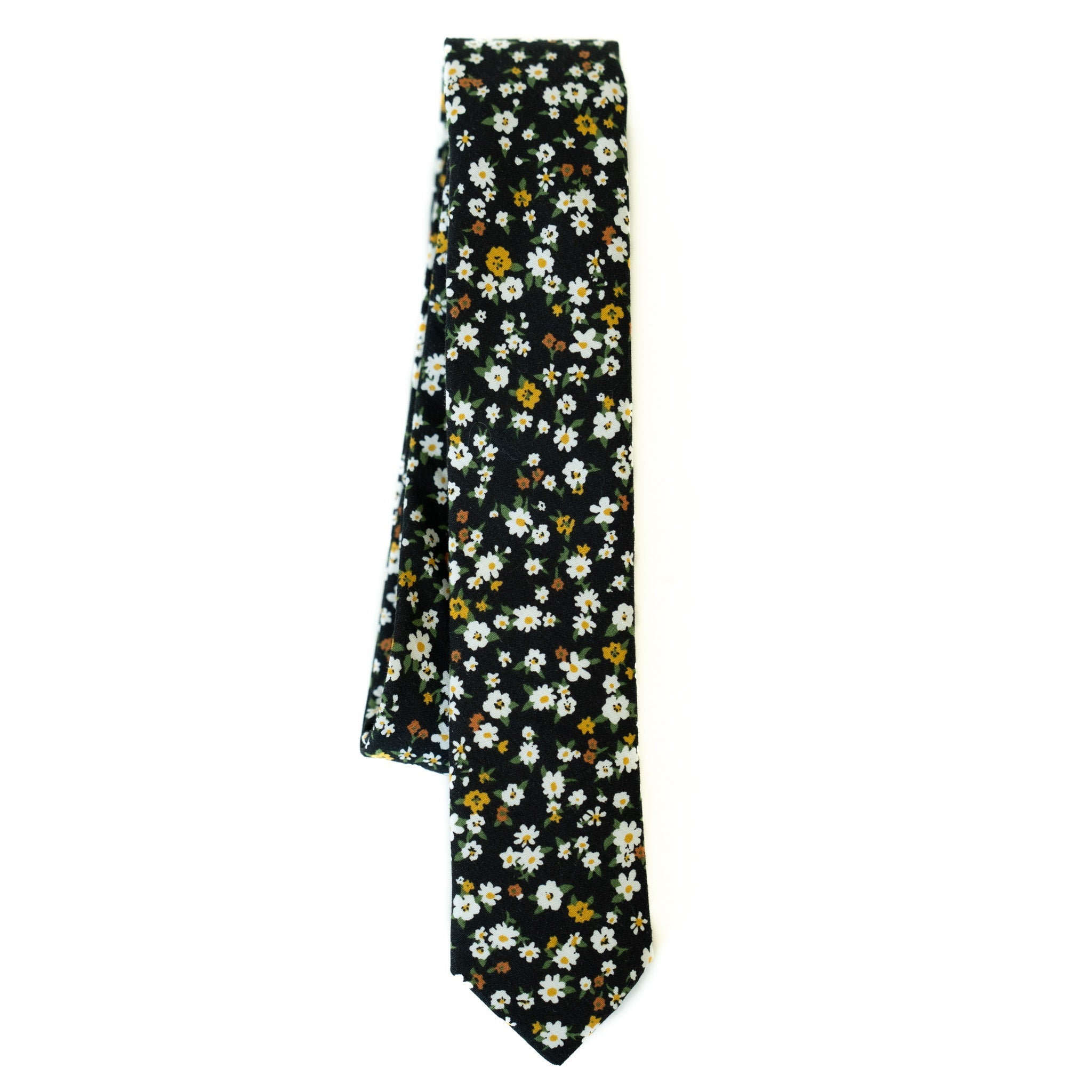 Midnight Floral Youth Tie
