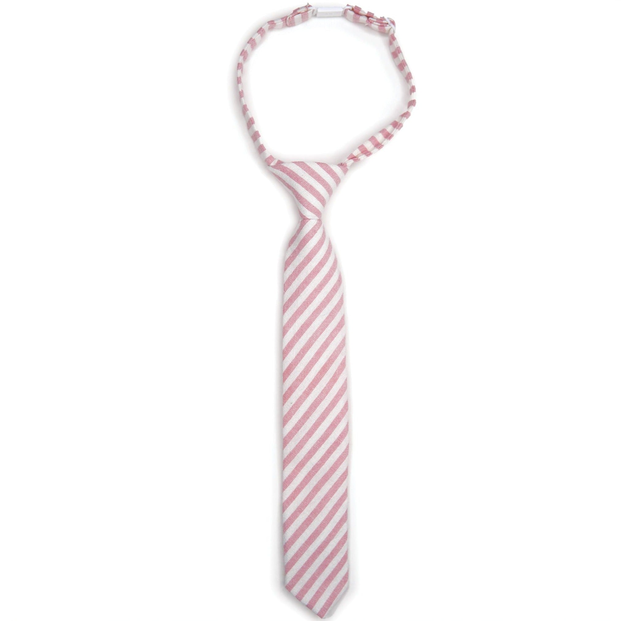 Peony Stripe Boys Tie