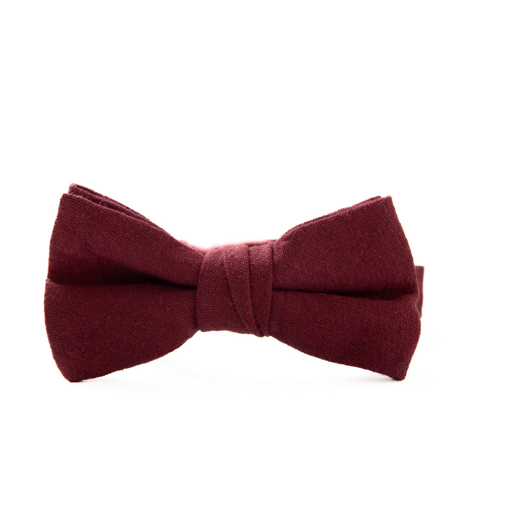 Plum Boys Bow Tie