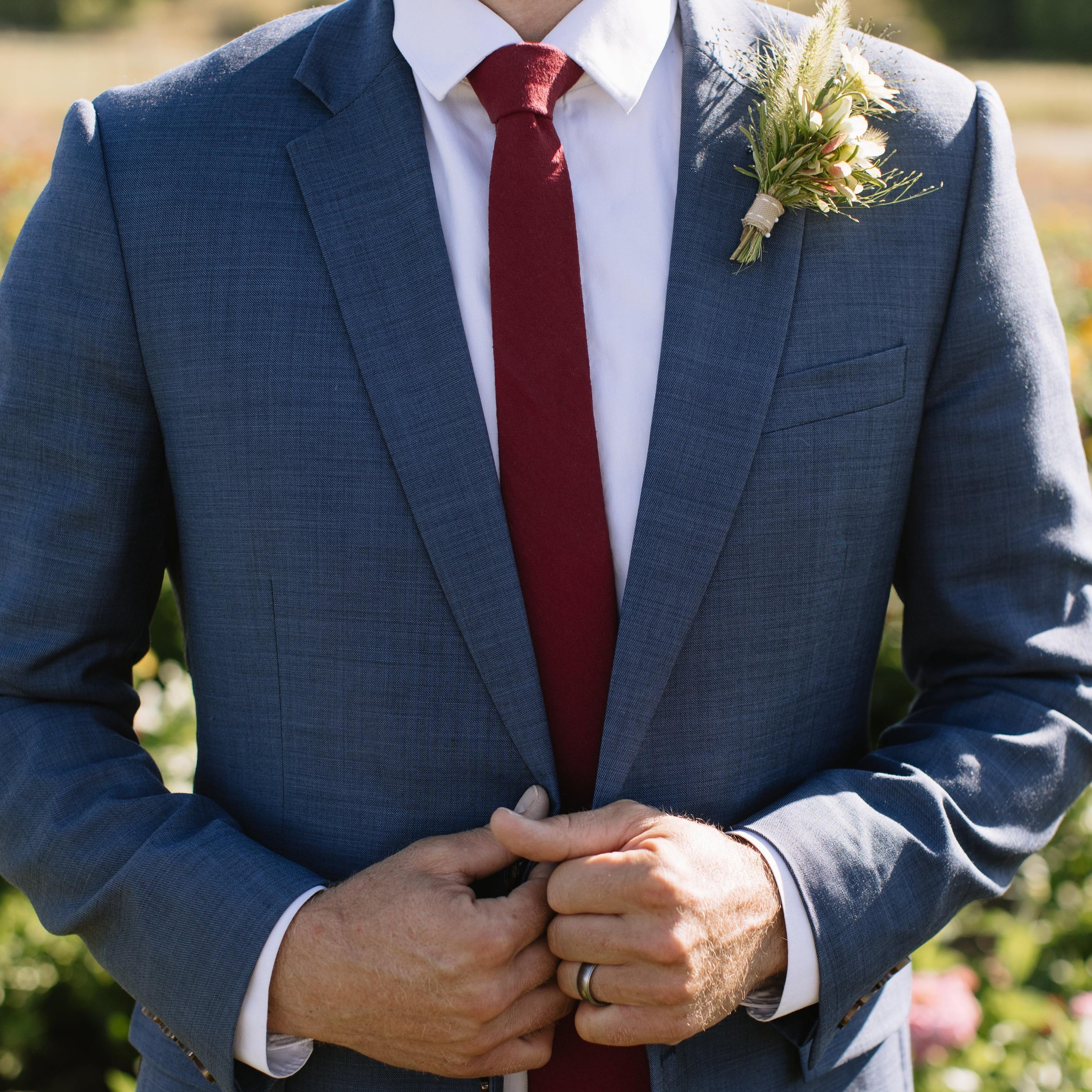 Plum Men's Tie