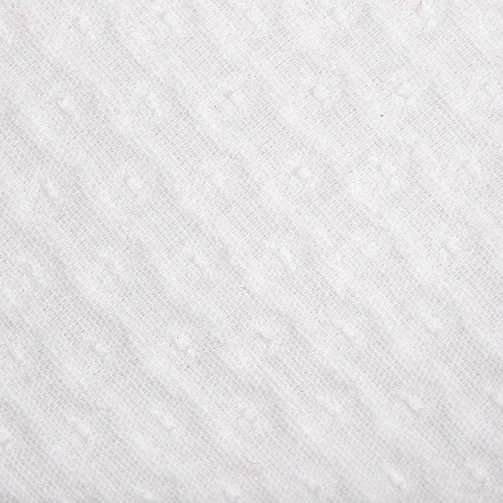 Quilted White Men's Tie