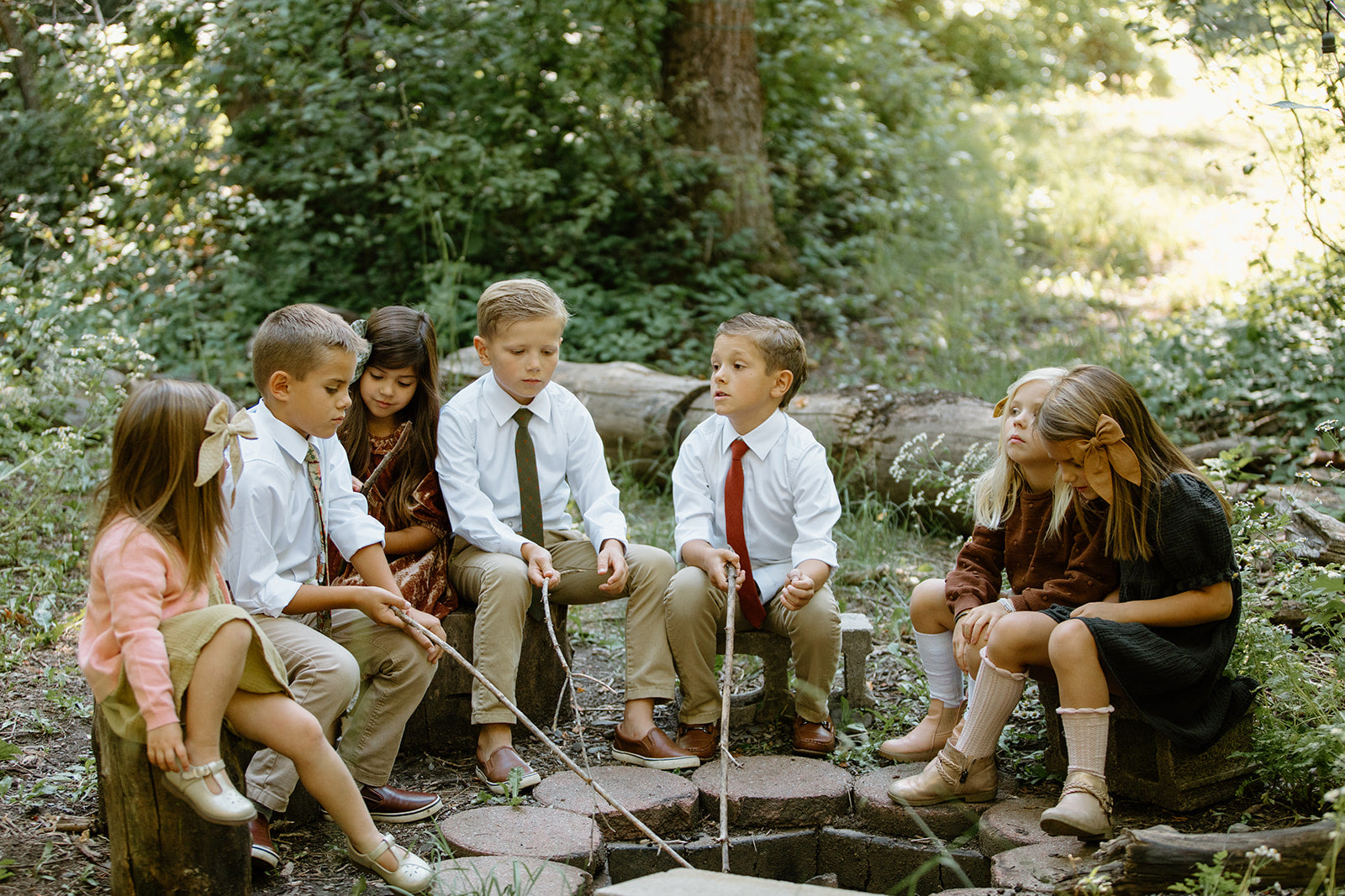 Tan Saddle Boys Tie