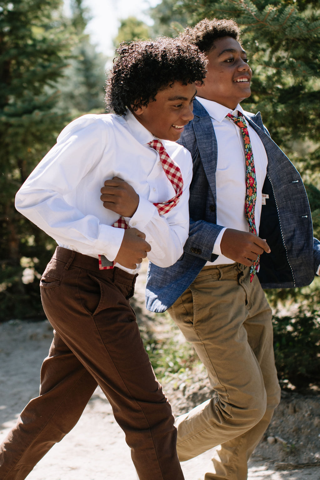 Jolly Floral Boys Tie
