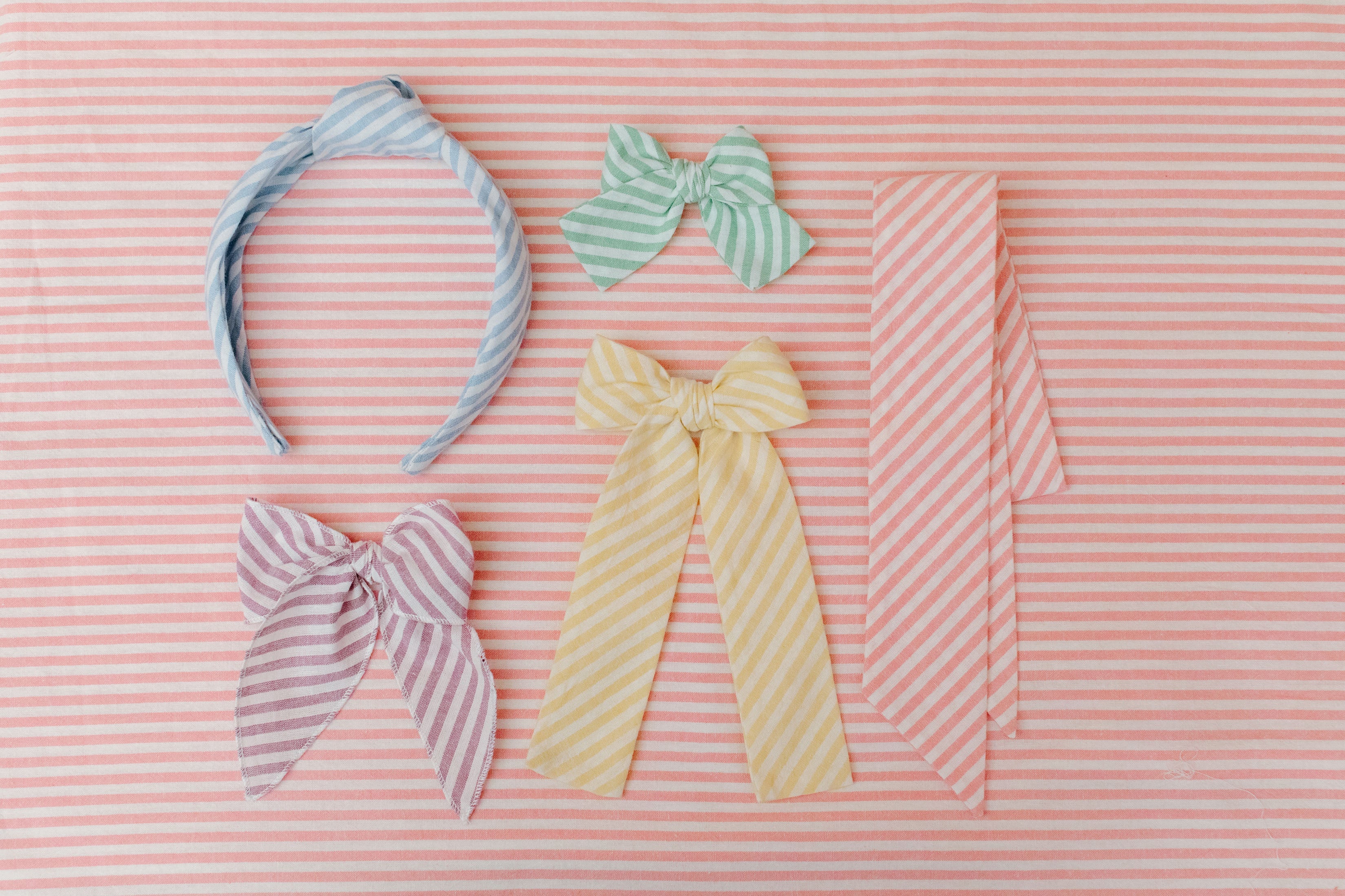 Robin Egg Stripe Boys Tie