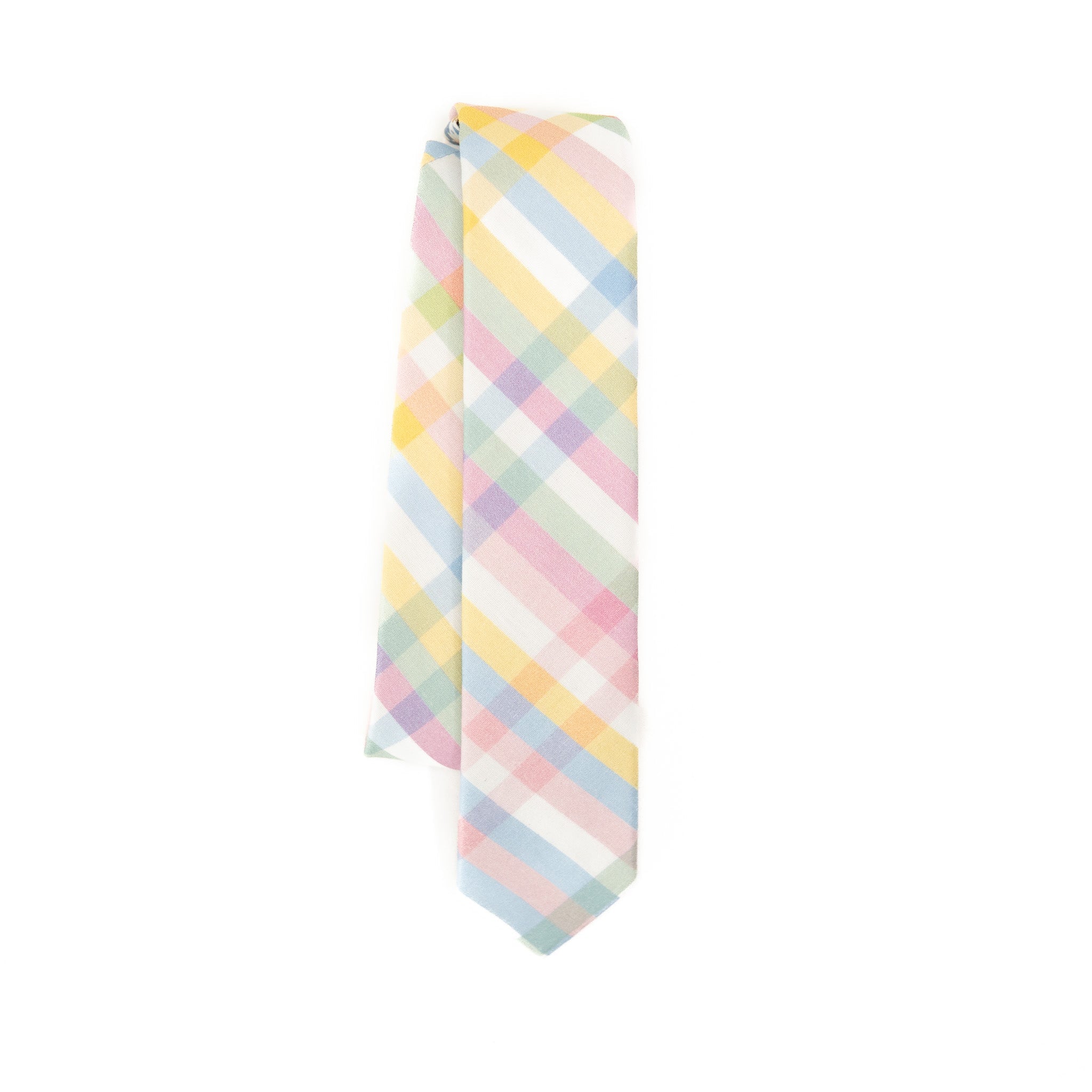 Springtime Plaid Youth Tie